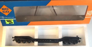 ROCO - Auto pianale pesante depressa centrale "DEUTSCHE BAHN" #4351- HO - Foto 1 di 8