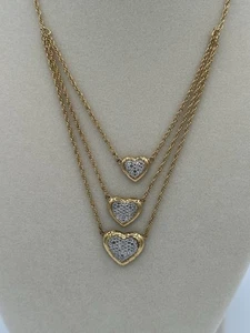 Danbury Mint Then, Now, Always Diamond Collier - Bild 1 von 8