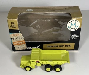 Vintage Mercury Gibbs HO Scale Metal Miniatures Euclid R-40 Dump Truck W Box - Picture 1 of 16