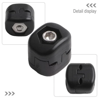 Arrow Rest Buckle Clamp Black Compound Bow Fastener Clip 13*13*10mm Accessories - Image 1 of 4