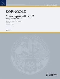 String Quartet No. 2 op. 26 Erich Wolfgang Korngold Set of Parts String Quartet - Image 1 of 4