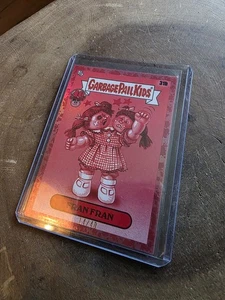 Garbage Pail Kids 40th Anniversary Ruby Red Foil Fran Fran 14/40 31b - Picture 1 of 2