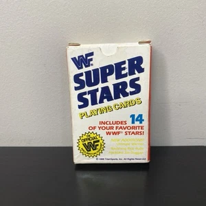 Brand New Sealed 1988 Titansports WWF Super stars Playing Cards! - Picture 1 of 6