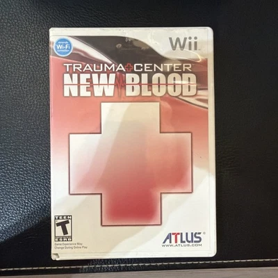 Trauma Center: New Blood (Nintendo Wii, 2007) Complete w/ Manual - Tested - Image 1 of 4
