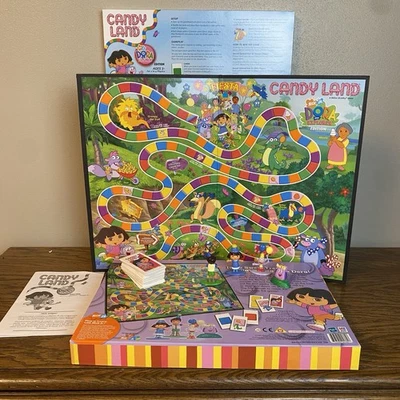 2005 VGC “Dora The Explorer” Candy Land All Cards, Figures & Instruction Y2K - Image 1 of 4