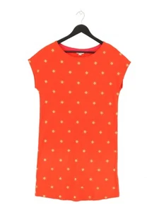 Boden Women's Midi Dress UK 10 Red 100% Cotton T-Shirt Dress - Picture 1 of 6