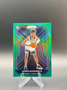 2020/21 Prizm - Jaden McDaniels 'Green Prizm' - #277 - RC - Bild 1 von 2
