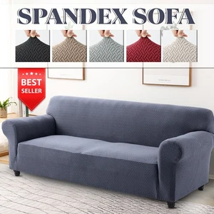 Sofa Covers Seater 1 2 3 4 Elastic Settee Stretch Slipcover Couch Pet Protector - Picture 1 of 70