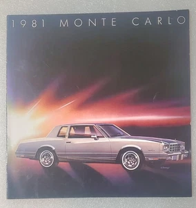 Verkaufsprospekt Chevy Monte Carlo Original 81 1981 - Bild 1 von 3