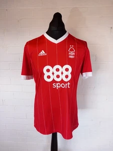 Maglia calcio Nottingham Forest 17 18 Large Home Climacool ottime condizioni - Foto 1 di 15