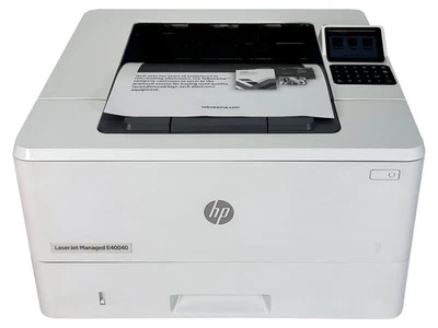 TESTED🔥HP LaserJet Managed E40040dn Duplex Network Ethernet Laser Printer🖨️ - Image 1 of 4
