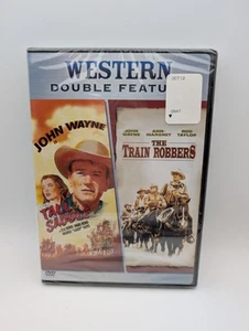 NEW! SEALED! The Train Robbers/Tall in the Saddle DVD (John Wayne Double Feature - Picture 1 of 2