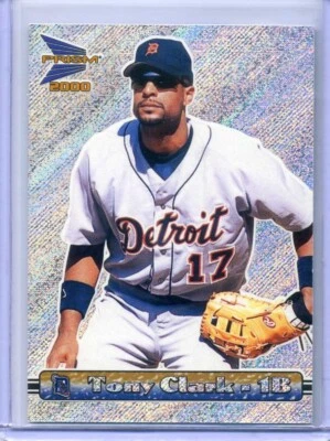 TONY CLARK 2000 Pacific Prism RAPTO PLATA - 1 DE 916 HECHO - TIGRES Foto 1 de 2