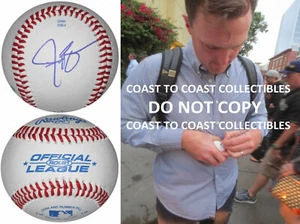 Baseball autografato firmato Jay Bruce Cincinnati Reds New York Mets prova di certificato di autenticità - Foto 1 di 2