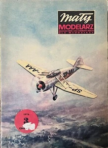 Maly Modelarz card model kit of Polski Samolot LWD "SZPAK-2" - Picture 1 of 2