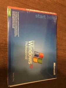 MICROSOFT WINDOWS XP PROFESSIONAL FULL OPERATING SYSTEM MS WIN PRO OEM - Picture 1 of 1
