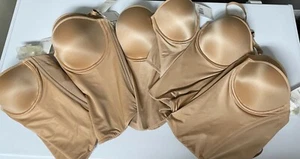 Sujetador Soiree Longline Bustier LeMystere Precio $86 Nuevo con Etiquetas Corsé/Bustier BEIGE BRONCEADO - Imagen 1 de 11