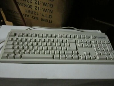 Vintage PACKARD BELL KEYBOARD 5131C EXCELLENT CONDITION ps2 ps/2  clicky NEW - Image 1 of 4