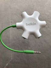 Belkin 3.5mm Male To 5 x 3.5mm Female Headphone 5 Way Audio Splitter - Used