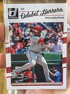 2017 Donruss Baseball Odubel Herrera Aqueous Test Proof /49 #131 Phillies