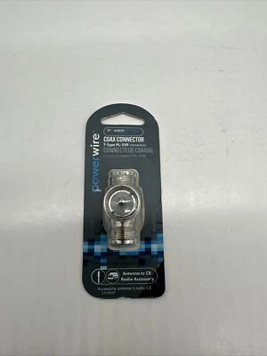 TSM-359 2 Way T Dual CB Ham Radio Coax Connector PL-259 to SO-239 Male Female - Image 1 of 2