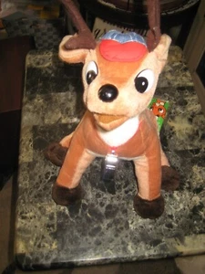 1999 STUFFINS THE ISLAND OF MISFIT TOYS COMET COACH REINDEER CHRISTMAS 12" PLUSH - Picture 1 of 1