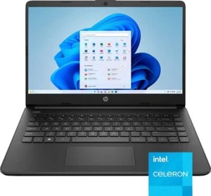 HP 14" Ultral Light Laptop 4 GB RAM, 64 GB Storage Win 11 S NEW - Picture 1 of 23