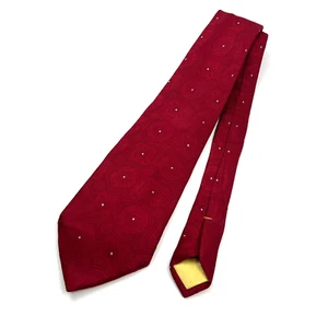 DONALD J. TRUMP CRAVATTA UOMO ROSSO/GEOMETRICA Lunghezza: 59" - Foto 1 di 14