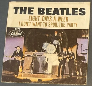 The BEATLES Eight Days a Week / I dont want to spoil the party 5371 plays EX - Picture 1 of 5