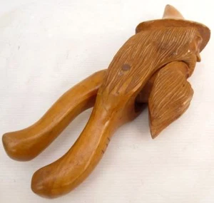 CASSE-NOIX Ancien Casse-Noisette Anthropomorphe Tête Vieillard Grotesque XIXe - Picture 1 of 7