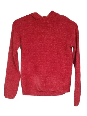 Sudadera con capucha para mujer So Khols talla 18 Plus roja suave suéter  Foto 1 de 4