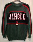 Jingle Bells Christmas Sweater Green Size Medium 