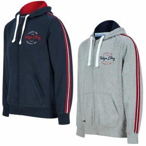 Tokyo Laundry Men's Hoodie Zip Up Hooded Top with Fleece Lined Hood Sweatshirt - Picture 1 of 9
