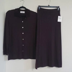 NEU Zegna Baruffa Lord & Taylor Gr. PM Merino extra feine Wolle italienisches Set - Bild 1 von 16