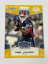 2008 Score Football Gold Super Bowl XLIII #39 - Fred Jackson - Buffalo Bills