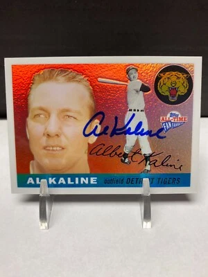 AL KALINE 2003 TOPPS ALL-TIME FAN FAVORITES REFACTOR PARALLEL 284/299 AUTOGRAPH - Image 1 of 2
