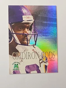 1999 Skybox Molten Metal RANDY MOSS - Gridiron Gods #1GG - HOF  - Bild 1 von 2
