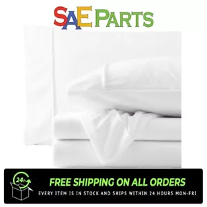 Flannel Sheets Warm and Cozy Deep Pocket Breathable All Season Bedding Set - Picture 1 of 2