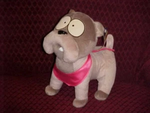 10 Zoll South Park funkelnd schwuler Hund Plüschtier Kuscheltier mit Etikett 2002 schön - Bild 1 von 2