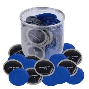 120Pcs Tire Repair Patch Round Universal Tire and Tube Patch Repair Kits Natu... - Picture 1 of 9