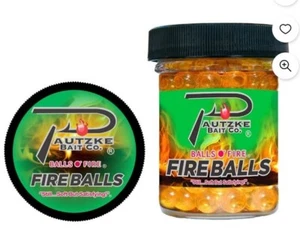 Pautzke Fire Balls Salmon Eggs Trout Bait 1.65 Oz Gold/Garlic PFBLS/GLD/GAR - Picture 1 of 2