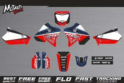 Kit Gráficos para Honda CR 125 R 1995 1996 1997 Calcomanías Pegatinas por Motard Design Foto 1 de 3