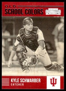 2015 PANINI CONTENDERS OLD SCHOOL COLORS ROOKIE KYLE SCHWARBER R2