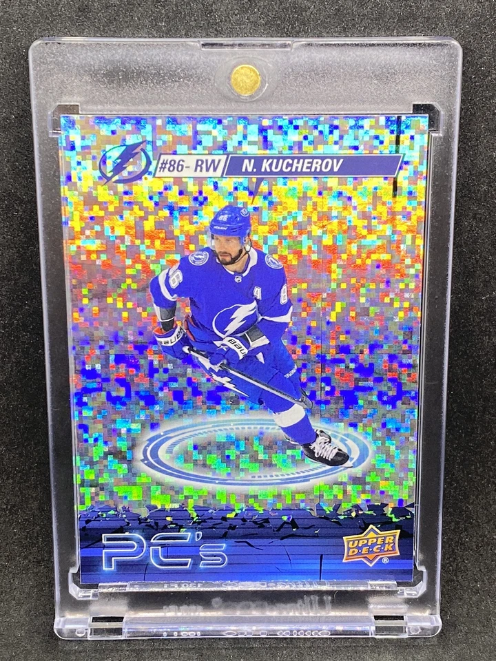 Nikita Kucherov RARE  SPARKLE FOIL REFRACTOR  INVESTMENT CARD LIGHTNING MVP - Image 1 of 2