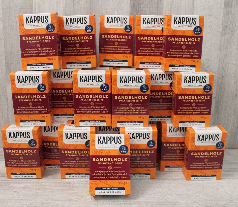 Kappus Seife Olivenöl dermatologisch getestet vegan 100 g