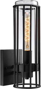 Outdoor Wall Lights, Max 60W E26 Base for Patio Garage, Black - Picture 1 of 10