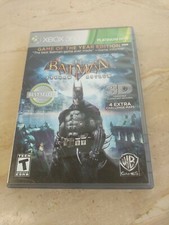 Batman Arkham Asylum Game of the Year Edition Microsoft Xbox 360 WB Games