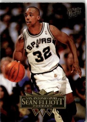 1995-96 NBA ULTRA SEAN ELLIOTT SAN ANTONIO SPURS #162 - Image 1 of 2