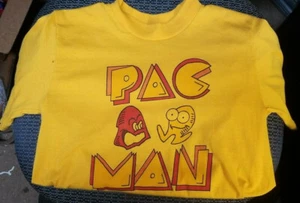 CAMISETA VINTAGE PACMAN AMARILLA MEDIANA - Imagen 1 de 4
