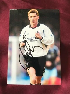 Autogramm STEVE FINNAN - Fulham FC - 53 Caps IRLAND - handsigniertes Foto IN-PERSON - Bild 1 von 1